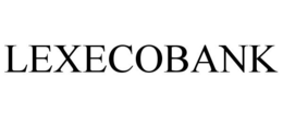 LEXECOBANK trademark