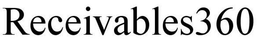 RECEIVABLES360 trademark