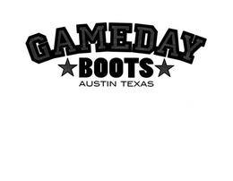 GAMEDAY BOOTS AUSTIN TEXAS trademark
