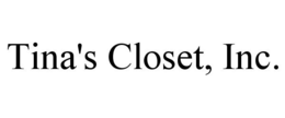TINA'S CLOSET trademark