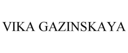 VIKA GAZINSKAYA trademark