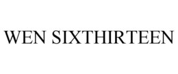 WEN SIXTHIRTEEN trademark