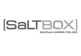 SALTBOX SALES AND LEARNING TOOL BOX trademark