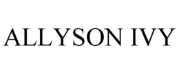 ALLYSON IVY trademark