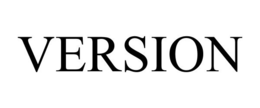 VERSION trademark