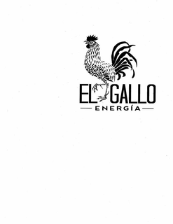 EL GALLO ENERGÍA trademark