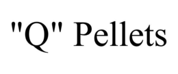 "Q" PELLETS trademark