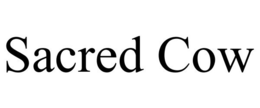 SACRED COW trademark