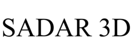 SADAR 3D trademark