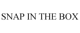 SNAP IN THE BOX trademark