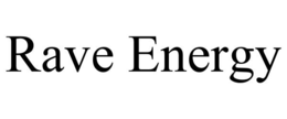 RAVE ENERGY trademark