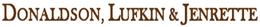 DONALDSON, LUFKIN & JENRETTE trademark