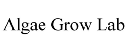 ALGAE GROW LAB trademark