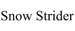 SNOW STRIDER trademark