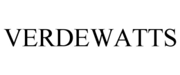 VERDEWATTS trademark