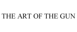 THE ART OF THE GUN trademark
