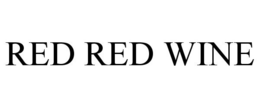 RED RED WINE trademark