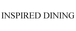 INSPIRED DINING trademark