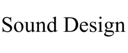 SOUND DESIGN trademark