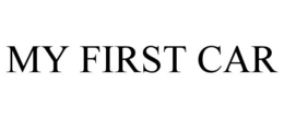 MY FIRST CAR trademark