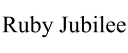 RUBY JUBILEE trademark