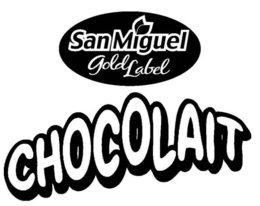 SAN MIGUEL GOLD LABEL CHOCOLAIT trademark