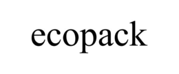ECOPACK trademark