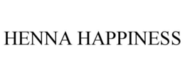 HENNA HAPPINESS trademark