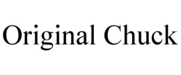 ORIGINAL CHUCK trademark