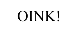 OINK! trademark