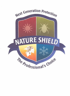 NATURE SHIELD NEXT GENERATION PROTECTION THE PROFESSIONAL'S CHOICE trademark