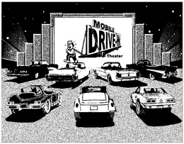 MOBILE DRIVE-IN THEATER trademark
