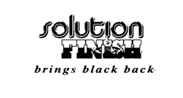 SOLUTION FINISH BRINGS BLACK BACK trademark