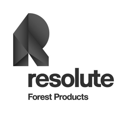 R RESOLUTE FOREST PRODUCTS trademark