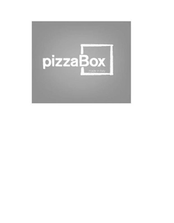 PIZZABOX MADE IN ITALY trademark