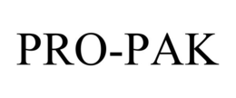 PRO-PAK trademark