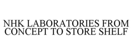 NHK LABORATORIES FROM CONCEPT TO STORE SHELF trademark