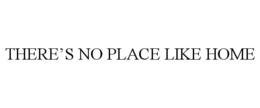 THERE'S NO PLACE LIKE HOME trademark