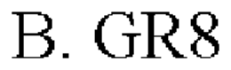 B. GR8 trademark