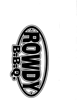 ROWDY B.B.Q. trademark