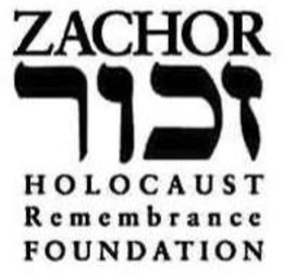 ZACHOR HOLOCAUST REMEMBRANCE FOUNDATION trademark