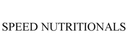 SPEED NUTRITIONALS trademark