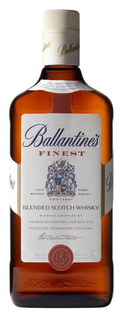 BALLANTINE'S FINEST NTINE'S BALLANTIN BY APPOINTMENT TO THE LATE QUEEN VICTORIA AND THE LATE KING EDWARD VII FULLY MATURED AMICUS HUMANI GENERIS FINEST QUALITY ESTD 1827 BLENDED SCOTCH WHISKY BLENDED & BOTTLED BY GEORGE BALLANTINE AND SON LTD DISTILLERS DUMBARTON SCOTLAND GEO BALLANTINE BOTTLED IN SCOTLAND PRODUCT OF SCOTLAND GBS GEO BALLANTINE TINE'S B trademark