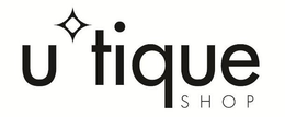 U TIQUE SHOP trademark