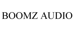 BOOMZ AUDIO trademark
