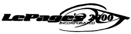 LEPAGE'S 2000 INCORPORATED trademark
