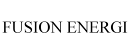 FUSION ENERGI trademark