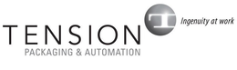TENSION PACKAGING & AUTOMATION T INGENUITY AT WORK trademark