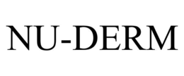NU-DERM trademark