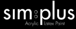 SIM PLUS ACRYLIC LATEX PAINT trademark